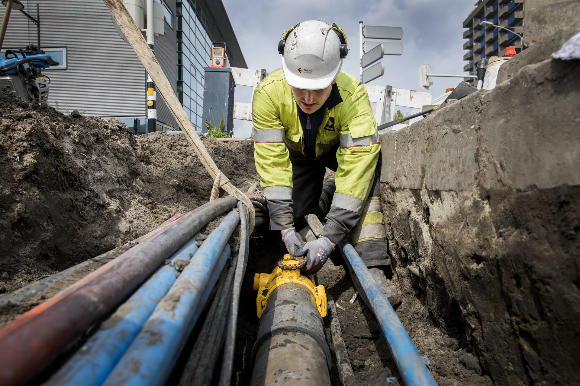 Nieuwe elektriciteitsaansluiting